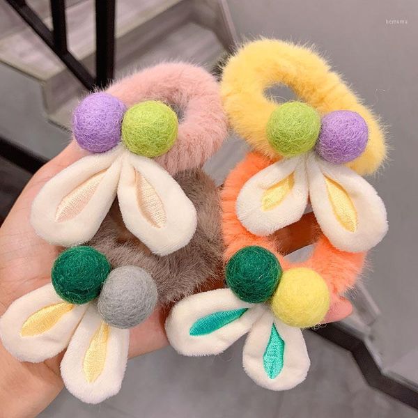 40pcs/lot diy simple multi plush cartoon hair band cashmere balls rubber styling tools accessories ha17331, Brown
40pcs/lot diy simple multi plush cartoon hair band cashmere balls rubber styling tools accessories ha17331, Brown