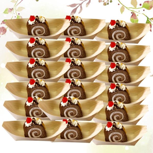 disposable wood veneer boat-shaped meal box multi-purpose paper container creative tablewa dinnerware sets
disposable wood veneer boat-shaped meal box multi-purpose paper container creative tablewa dinnerware sets