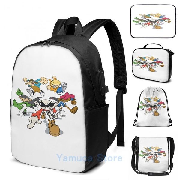 backpack funny graphic print codename kids next door usb charge men school bags women bag travel laptop
backpack funny graphic print codename kids next door usb charge men school bags women bag travel laptop