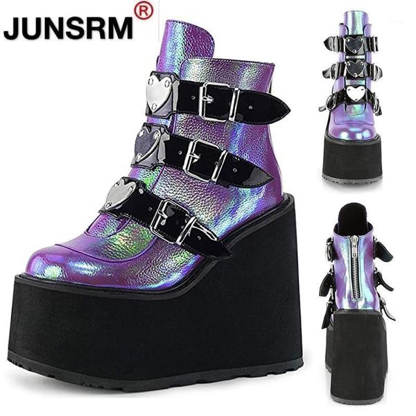 boots litthing winter women platform fashion thick bottom ankle wedges shoes lace up buckle botas mujer1, Black
boots litthing winter women platform fashion thick bottom ankle wedges shoes lace up buckle botas mujer1, Black
