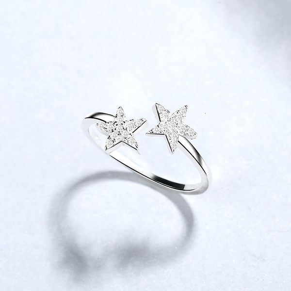 korean fashion versatile five pointed little star full diamond s925 sterling silver open ring trendy women's jewelry
korean fashion versatile five pointed little star full diamond s925 sterling silver open ring trendy women's jewelry
