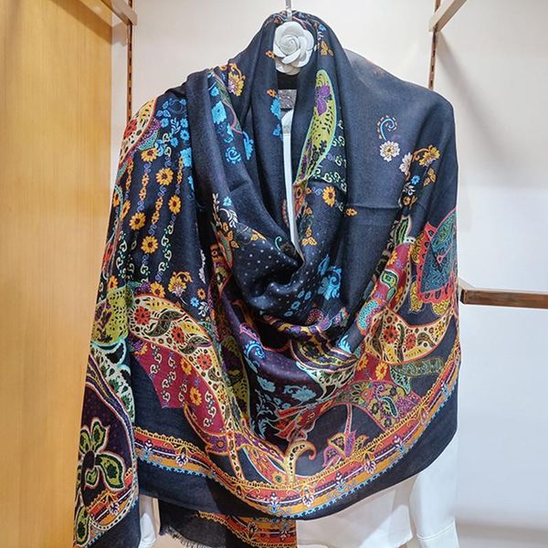 scarves high-end elegant women's classic cashew flower series quality cashmere fine beard edge soft warm long scarf shawls, Blue;gray
scarves high-end elegant women's classic cashew flower series quality cashmere fine beard edge soft warm long scarf shawls, Blue;gray