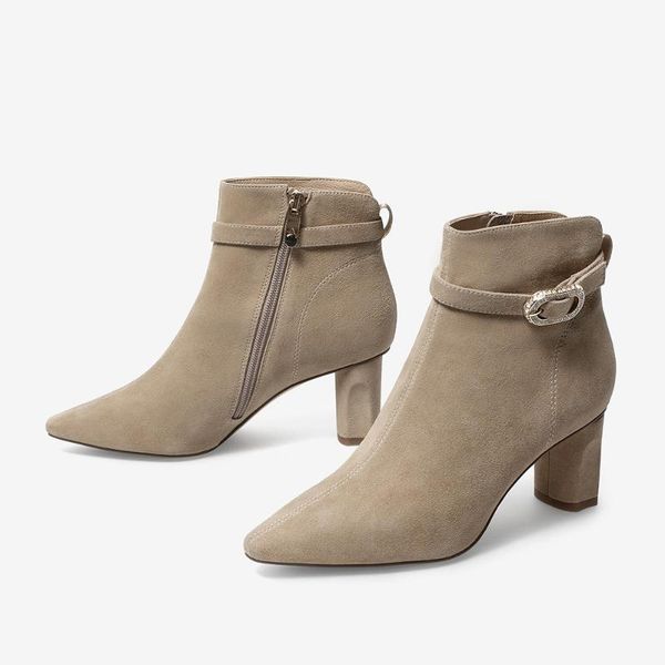 boots fashion women ankle thick heels shoes female est pointed toe ladies shoe brand 2021 boot woman zipper high, Black
boots fashion women ankle thick heels shoes female est pointed toe ladies shoe brand 2021 boot woman zipper high, Black