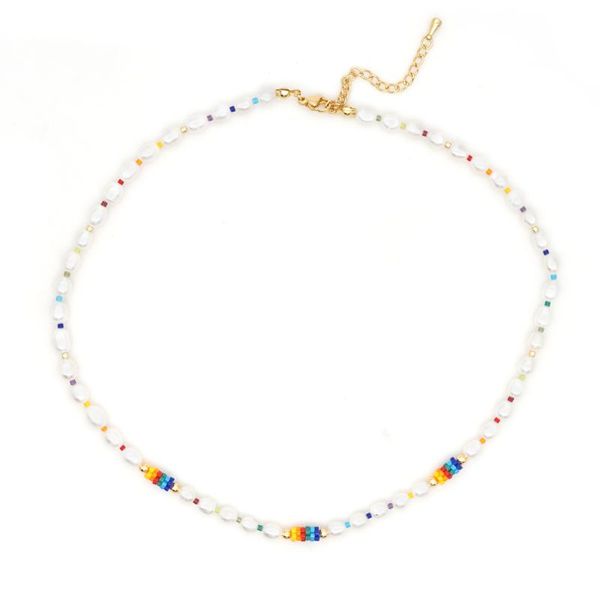 chokers go2boho freshwater pearl necklace choker jewelry miyuki beaded necklaces for women 2021 friends gift summer rainbow jewellery, Golden;silver
chokers go2boho freshwater pearl necklace choker jewelry miyuki beaded necklaces for women 2021 friends gift summer rainbow jewellery, Golden;silver