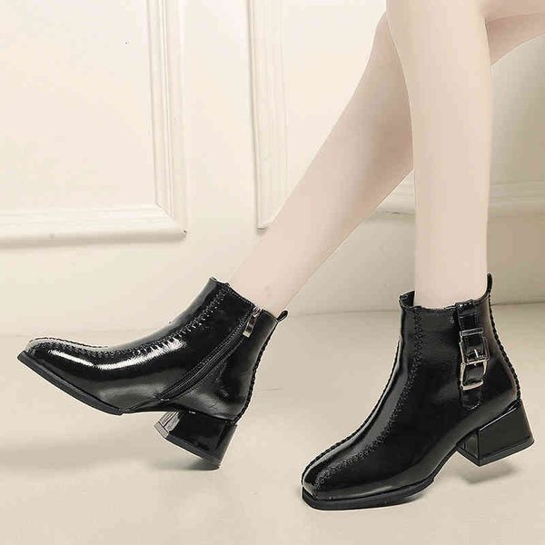 boots thick-heeled boots of solid leather women's vintage autumn ladies bullock casual platform for shoes oj2e, Black
boots thick-heeled boots of solid leather women's vintage autumn ladies bullock casual platform for shoes oj2e, Black
