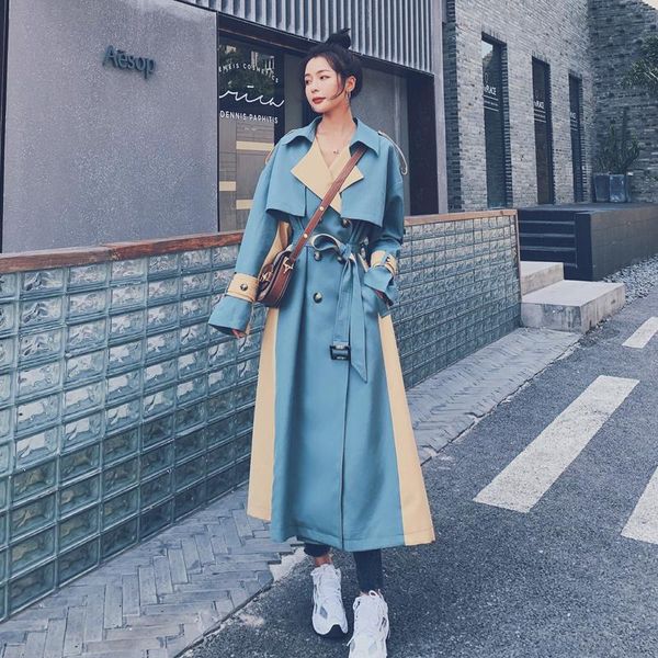 women's trench coats autumn fashion classic blue hooded coat for women windbreaker 2021 spring office lady femme, Tan;black
women's trench coats autumn fashion classic blue hooded coat for women windbreaker 2021 spring office lady femme, Tan;black