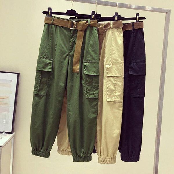 women's pants & capris 2021 summer women elastic high waist harem overalls casual with belt trousers female slacks plus size p883, Black;white
women's pants & capris 2021 summer women elastic high waist harem overalls casual with belt trousers female slacks plus size p883, Black;white