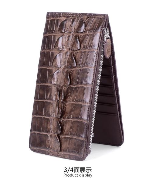 wallets 100% genuine alligator skin leather men wallet crocodile and purse, luxury money clip for business, Red;black
wallets 100% genuine alligator skin leather men wallet crocodile and purse, luxury money clip for business, Red;black