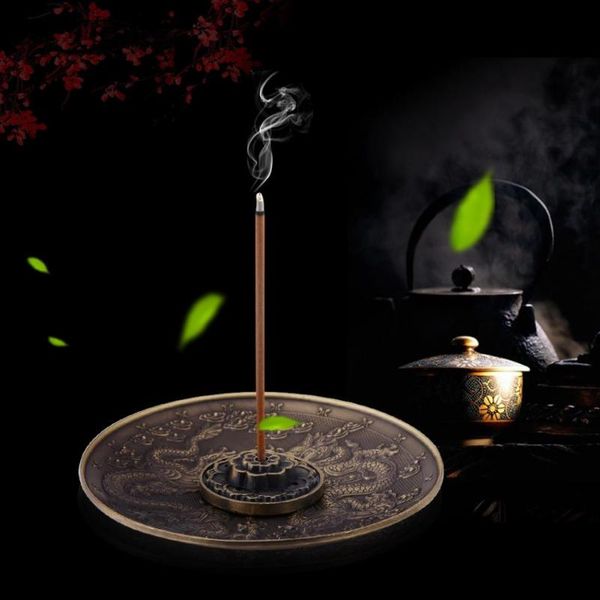 fragrance lamps zinc alloy incense stick burner holder dragon pattern censer plate for candle furnace base
fragrance lamps zinc alloy incense stick burner holder dragon pattern censer plate for candle furnace base