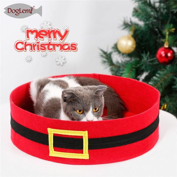 cat beds & furniture soft round bed nest for christmas and halloween festival pet cats kitten sleeping mat pad supplies red black 2 color
cat beds & furniture soft round bed nest for christmas and halloween festival pet cats kitten sleeping mat pad supplies red black 2 color