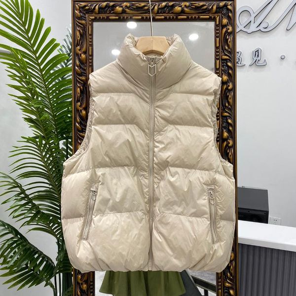 women's vests multicolor woman cotton down puffer gilet vest body warmer waistcoat padded outwear jacket comfortable fashion simplicity, Black;white
women's vests multicolor woman cotton down puffer gilet vest body warmer waistcoat padded outwear jacket comfortable fashion simplicity, Black;white
