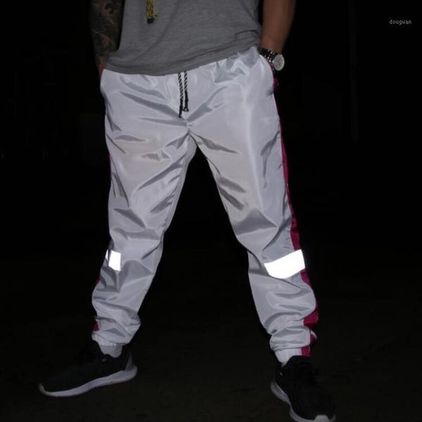 men autumn reflective patchwork hip hop pants streetwear women casual sweatpants joggers loose hiphop punk trousers for man men's, Black
men autumn reflective patchwork hip hop pants streetwear women casual sweatpants joggers loose hiphop punk trousers for man men's, Black