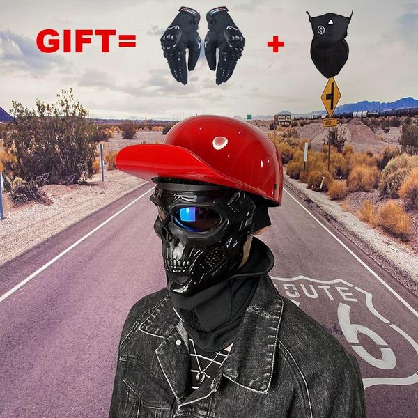 motorcycle helmets 2 gifts half face helmet vintage motorbike motocross biker riding for man
motorcycle helmets 2 gifts half face helmet vintage motorbike motocross biker riding for man