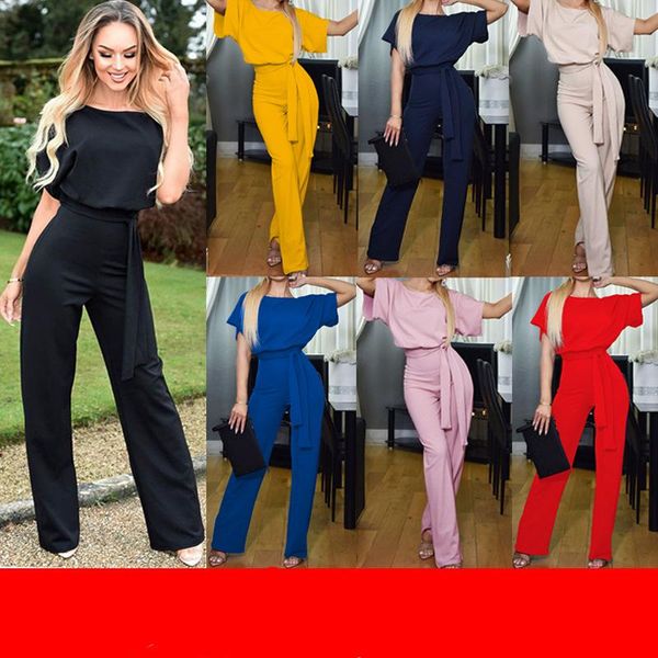 women's jumpsuits & rompers women bandage jumpsuit summer 2021 o-neck fashion lace-up short-sleeve ladies straight type 7 colors 6 yard, Black;white
women's jumpsuits & rompers women bandage jumpsuit summer 2021 o-neck fashion lace-up short-sleeve ladies straight type 7 colors 6 yard, Black;white