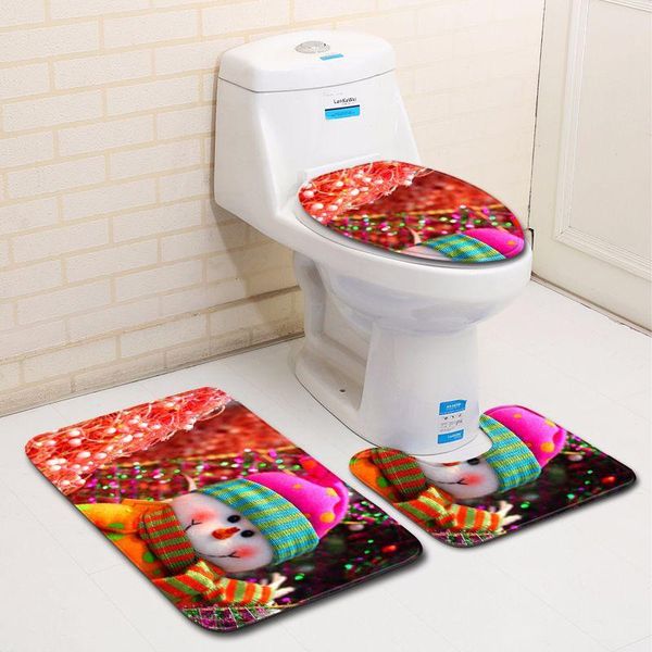 bath mats christmas theme toilet seat mat bathroom decor three-piece set anti slip lid cover sets rug
bath mats christmas theme toilet seat mat bathroom decor three-piece set anti slip lid cover sets rug