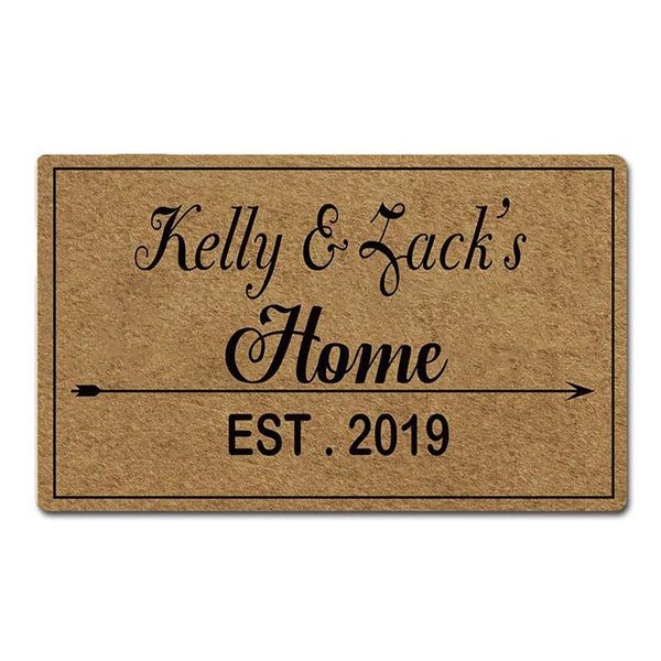 carpets custom family name personalized doormat home door mat rubber non-slip entrance rug floor funny decor indoor 30 x 1
carpets custom family name personalized doormat home door mat rubber non-slip entrance rug floor funny decor indoor 30 x 1