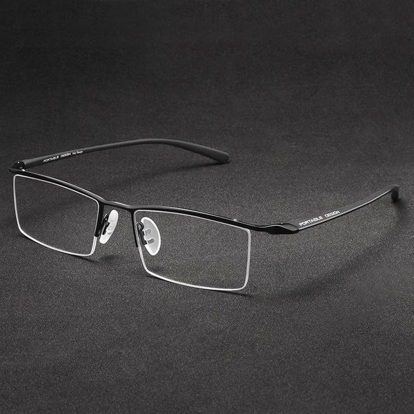 fashion sunglasses frames katkani men business half frame casual glasses ultra light titanium alloy myopia prescription optical p8190, Black
fashion sunglasses frames katkani men business half frame casual glasses ultra light titanium alloy myopia prescription optical p8190, Black