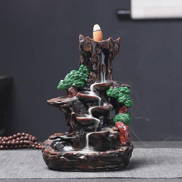 fragrance lamps mountain river waterfall incense burner backflow burners cerative resin smoke sticks holder home decor
fragrance lamps mountain river waterfall incense burner backflow burners cerative resin smoke sticks holder home decor