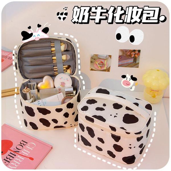 cosmetic bags & cases cow bag cute large capacity kawaii waterproof makeup organizer beauty girls travel wash storage mo52
cosmetic bags & cases cow bag cute large capacity kawaii waterproof makeup organizer beauty girls travel wash storage mo52