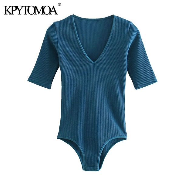 women fashion snap-button bodysuits v neck short sleeve female playsuits chic 210420, Black;white
women fashion snap-button bodysuits v neck short sleeve female playsuits chic 210420, Black;white
