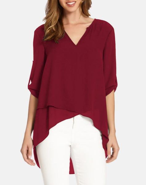 women's blouses & shirts summer half sleeve blouse elegant casual loose irregular women chiffon big size 4xl 5xl clothing, White
women's blouses & shirts summer half sleeve blouse elegant casual loose irregular women chiffon big size 4xl 5xl clothing, White