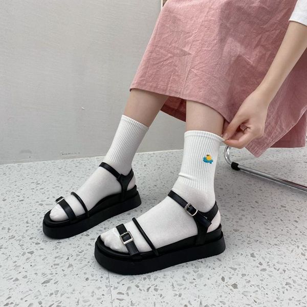 sandals crrcrrcrr female sandal buckle ankle strap handmade casual beach women's summer breathable platform woman flats shoes, Black
sandals crrcrrcrr female sandal buckle ankle strap handmade casual beach women's summer breathable platform woman flats shoes, Black