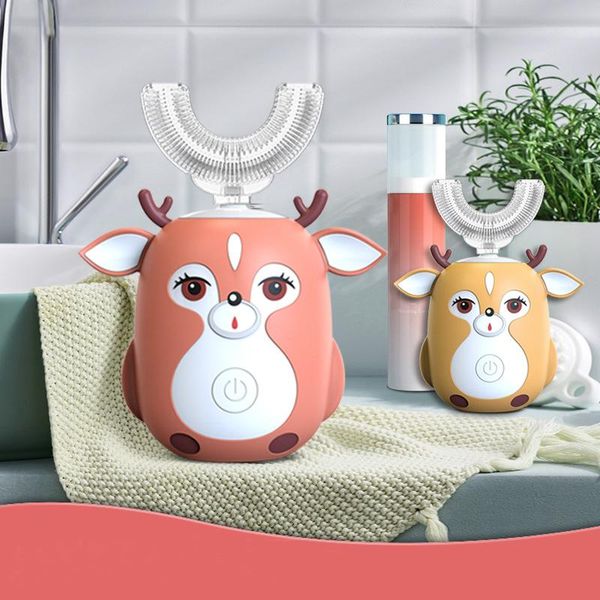 smart electric toothbrush sonic kids u-shaped teeth sweeping automatic mouth-type for children 2-12 years old
smart electric toothbrush sonic kids u-shaped teeth sweeping automatic mouth-type for children 2-12 years old