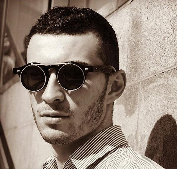 sunglasses zxrcyyl 2021 vintage round steampunk flip up classic double layer clamshell design fashion sun glasses, White;black
sunglasses zxrcyyl 2021 vintage round steampunk flip up classic double layer clamshell design fashion sun glasses, White;black