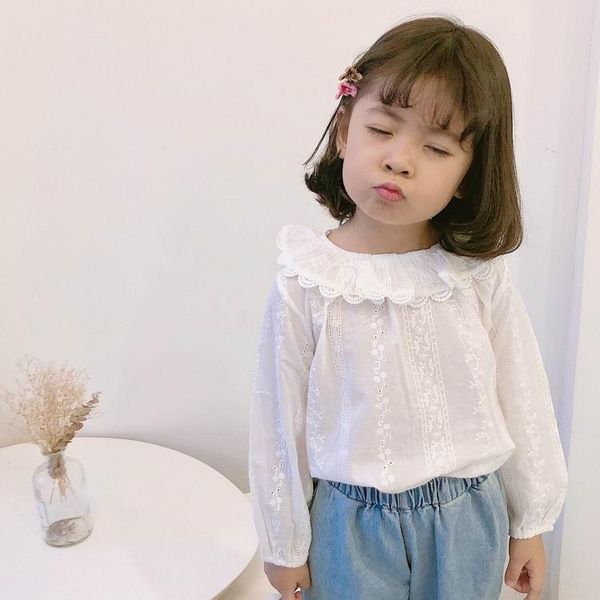 retail white girl shirt 2021 style falbala long sleeve sweet blouse baby clothes 1-6y e5870 shirts, White;black
retail white girl shirt 2021 style falbala long sleeve sweet blouse baby clothes 1-6y e5870 shirts, White;black