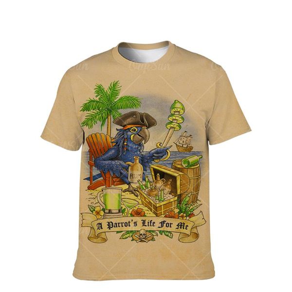 men's t-shirts parrot oil painting hawaiian beach 3d printing short-sleeved leisure vacation street daily men and women autumn products, White;black
men's t-shirts parrot oil painting hawaiian beach 3d printing short-sleeved leisure vacation street daily men and women autumn products, White;black