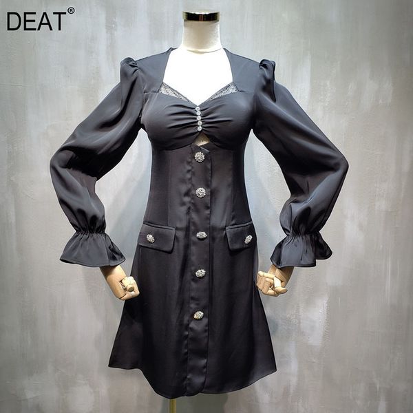 women black big size hollow out dress strapless neck lantern sleeve loose fit fashion tide spring autumn gx330 210421, Black;gray
women black big size hollow out dress strapless neck lantern sleeve loose fit fashion tide spring autumn gx330 210421, Black;gray