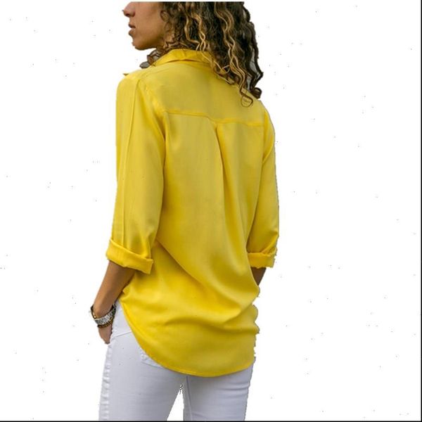 spring summer long sleeve womens shirt v neck button casual chiffon blouse fashion woman plus size 5xl, White
spring summer long sleeve womens shirt v neck button casual chiffon blouse fashion woman plus size 5xl, White