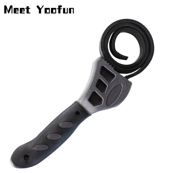 hand tools 500mm black rubber strap adjustable spanner multi tool universal wrench for any shape opener car repair
hand tools 500mm black rubber strap adjustable spanner multi tool universal wrench for any shape opener car repair