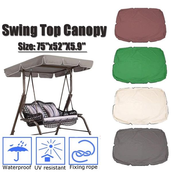 chair covers 190x132cm outdoor patio swing canopy cover porch garden bench hammock sun-shading replacement shade
chair covers 190x132cm outdoor patio swing canopy cover porch garden bench hammock sun-shading replacement shade
