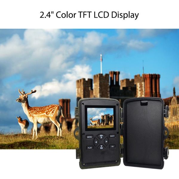 hunting cameras 16mp 1080p hd camera 0.2s fast trigger 2.4" lcd screen wildlife ip66 waterproof design game
hunting cameras 16mp 1080p hd camera 0.2s fast trigger 2.4" lcd screen wildlife ip66 waterproof design game