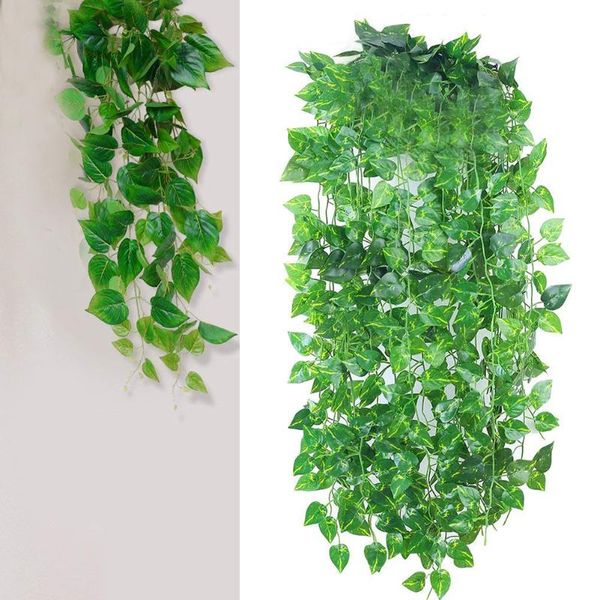 artificial vines 12 fake plants hanging vine green leaves garland for jungle decor wedding party garden home wall decoration decorative flow
artificial vines 12 fake plants hanging vine green leaves garland for jungle decor wedding party garden home wall decoration decorative flow