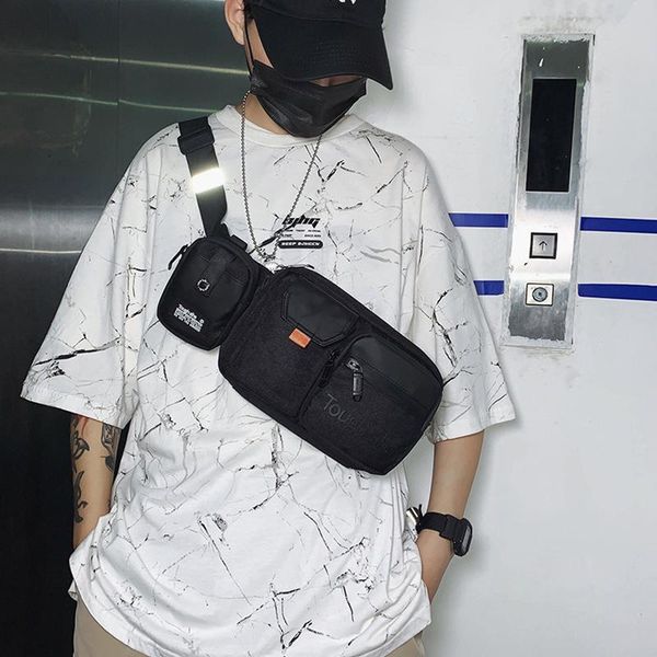 2pcs waist bags men women rleflective strip belt pack waterproof nylon shoulder male hip-hop boy's chest bag anti-theft
2pcs waist bags men women rleflective strip belt pack waterproof nylon shoulder male hip-hop boy's chest bag anti-theft