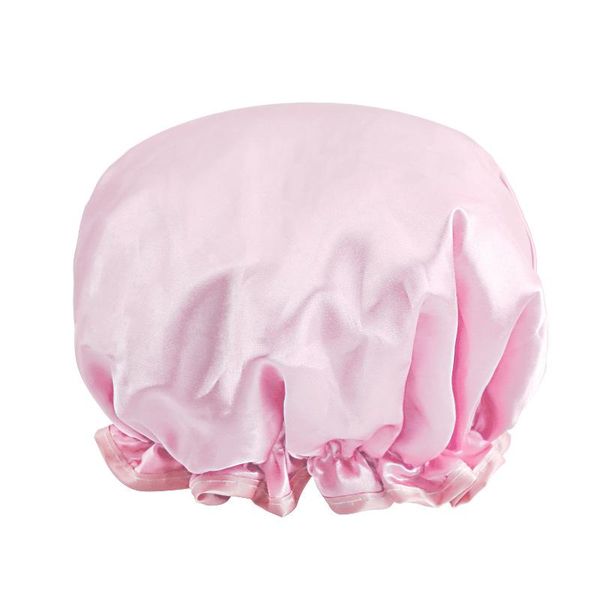 1pcs double-layer waterproof shower cap female bathing hair cover head hat oil-proof caps
1pcs double-layer waterproof shower cap female bathing hair cover head hat oil-proof caps