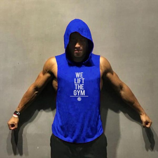 mens tank shirt workout fitness clothing vest sleeveless cotton man hooded bodybuilding clothes wear, White;black
mens tank shirt workout fitness clothing vest sleeveless cotton man hooded bodybuilding clothes wear, White;black