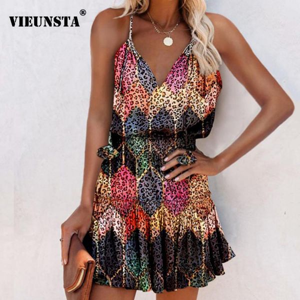 spring diamond geometric print party dress summer off shoulder sleeveless straps mini dress elegant v-neck backless ruffle dress, Black;gray
spring diamond geometric print party dress summer off shoulder sleeveless straps mini dress elegant v-neck backless ruffle dress, Black;gray