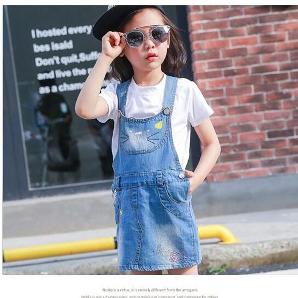 girl's dresses arrival 2-7 yrs girls denim sundress silver embroidery kids suspender dress child casual, Red;yellow
girl's dresses arrival 2-7 yrs girls denim sundress silver embroidery kids suspender dress child casual, Red;yellow