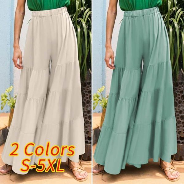 women's pants & capris office ladies women'elastic waist wide leg 2021 vonda female trousers sweatpants women'bottoms plus si, Black;white
women's pants & capris office ladies women'elastic waist wide leg 2021 vonda female trousers sweatpants women'bottoms plus si, Black;white