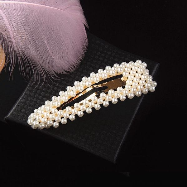 2ji korean pearl pearl barrettes card pin bangs card back of clips the head top hair carson fairy super fairy hair clip headdress, Golden;silver
2ji korean pearl pearl barrettes card pin bangs card back of clips the head top hair carson fairy super fairy hair clip headdress, Golden;silver