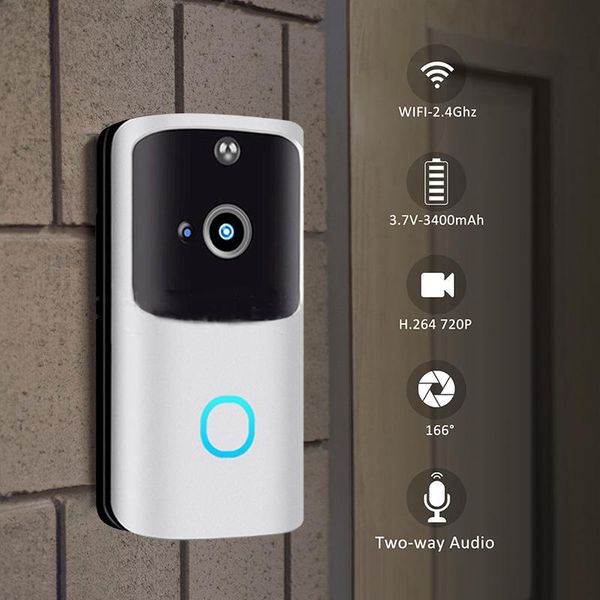 smart home control wifi wireless video doorbell m10 two-way welcome pir talk security hd camera alarm door bell
smart home control wifi wireless video doorbell m10 two-way welcome pir talk security hd camera alarm door bell