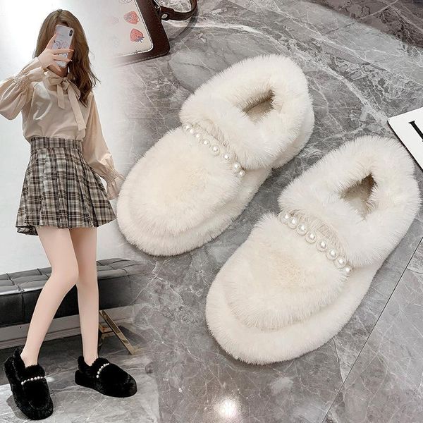 slippers autumn crystal pearl casual shoes fur loafers round toe women woman 2021 shallow mouth female footwear moccasins plus size, Black
slippers autumn crystal pearl casual shoes fur loafers round toe women woman 2021 shallow mouth female footwear moccasins plus size, Black