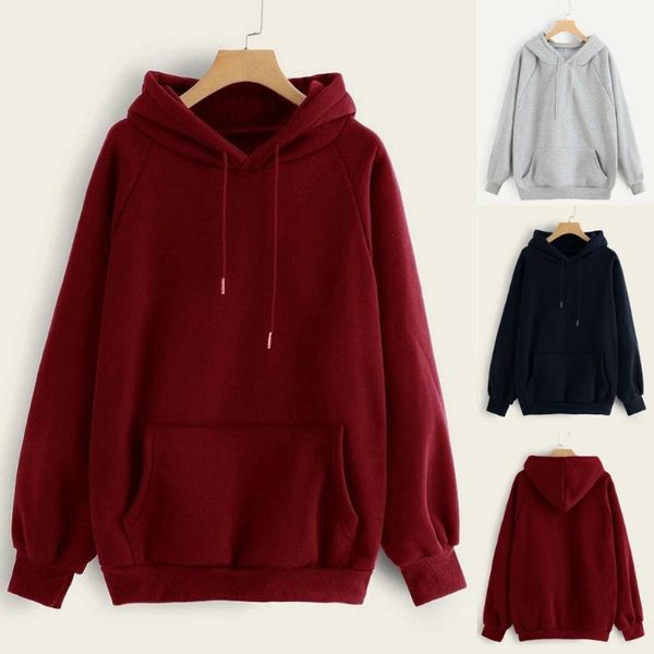 solid hoodies women pocket hooded sweatshirt long sleeve autumn winter warm hoodie women's & sweatshirts, Black
solid hoodies women pocket hooded sweatshirt long sleeve autumn winter warm hoodie women's & sweatshirts, Black