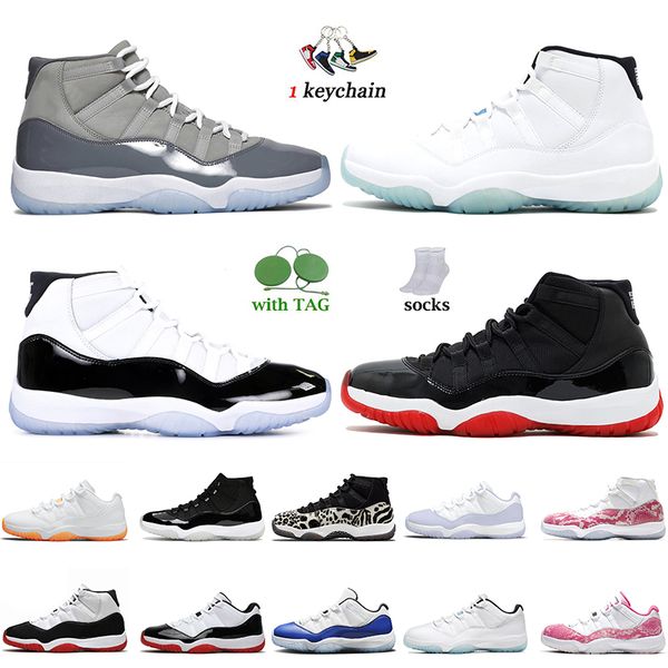 jumpman 11 11s mens women basketball shoes with socks fashion designer cool grey high legend blue concord unc bred pure violet citrus space, White;red
jumpman 11 11s mens women basketball shoes with socks fashion designer cool grey high legend blue concord unc bred pure violet citrus space, White;red