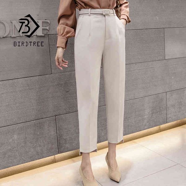 spring autumn casual suit harem pants women's workwear solid high waist straight pants capris trousers with belt b11309p 210419, Black;white
spring autumn casual suit harem pants women's workwear solid high waist straight pants capris trousers with belt b11309p 210419, Black;white
