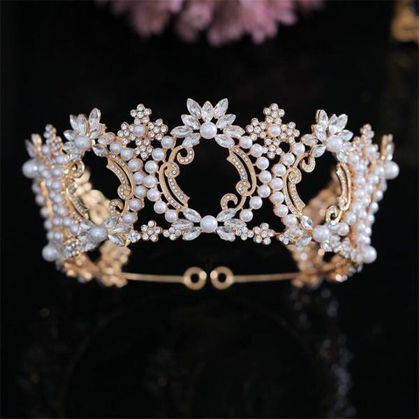hair clips & barrettes luxury rhinestone pearls flower tiaras bride headdress princess headbands queen bridal diadem prom wedding crown jewe, Golden;silver
hair clips & barrettes luxury rhinestone pearls flower tiaras bride headdress princess headbands queen bridal diadem prom wedding crown jewe, Golden;silver
