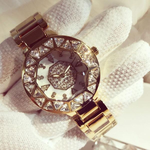 wristwatches serynow watches for women crystal gold quartz watch diamonds stainless steel ladies wrist relogio feminino, Slivery;brown
wristwatches serynow watches for women crystal gold quartz watch diamonds stainless steel ladies wrist relogio feminino, Slivery;brown